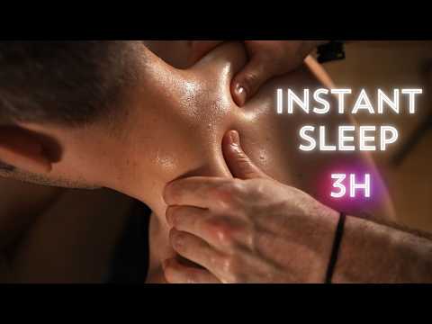 Neck & Back Oil Massage ASMR with Real Tingles for Sleep