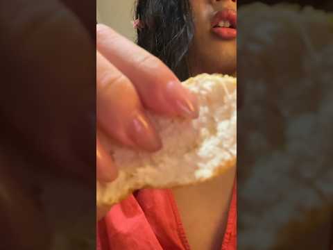 ASMR peeling a tangerine 🍊 (short version) #asmr #shorts #rambling
