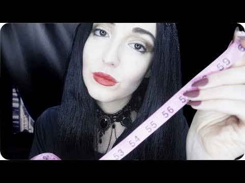 ASMR Morticia Addams Roleplay ⚰️ Measuring You For Coffin
