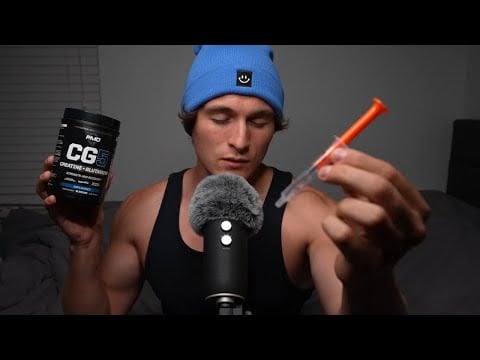 ASMR gym routine 💉