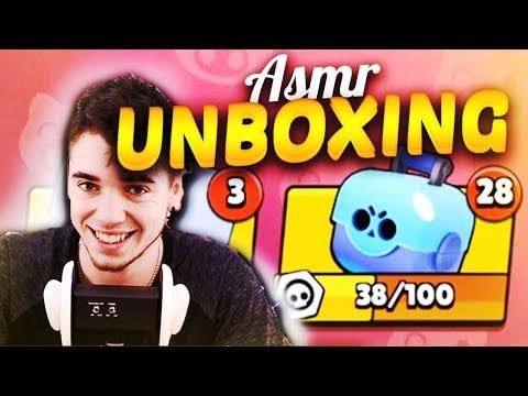 🥇 ASMR : UNBOXING Brawl Stars 🥇