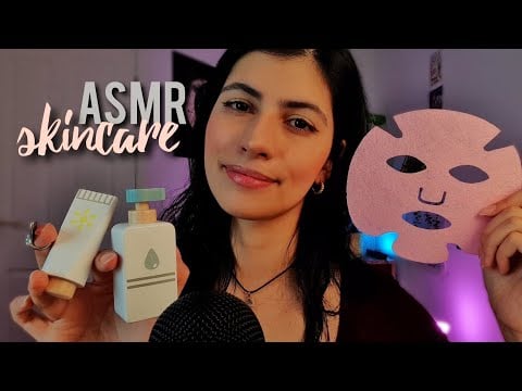 ASMR po polsku PIELEGNACJA DREWNIANYMI KOSMETYKAMI osobista uwaga • podkładane dźwięki 💤