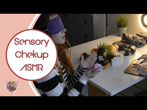 * ASMR * Sensory check / Real Person / Sensory tests / Eye mask / Cranial nerve exam / Unintentional