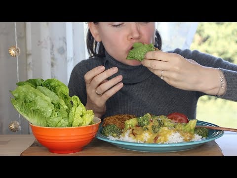 ASMR Whisper Eating Sounds | Bali "Chicken" Stew