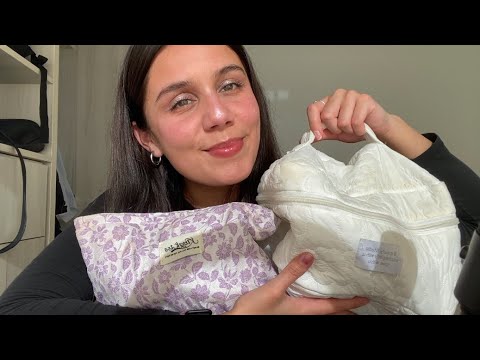 ASMR | ¿QUÉ LLEVO EN MI COSMETIQUERO? 💄💋 - Reto ASMR: Día 6