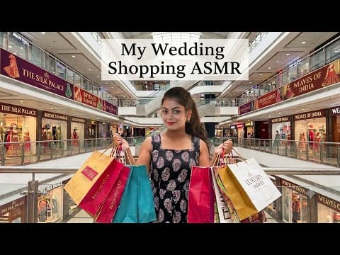 ASMR My Wedding Shopping Vlog 😍