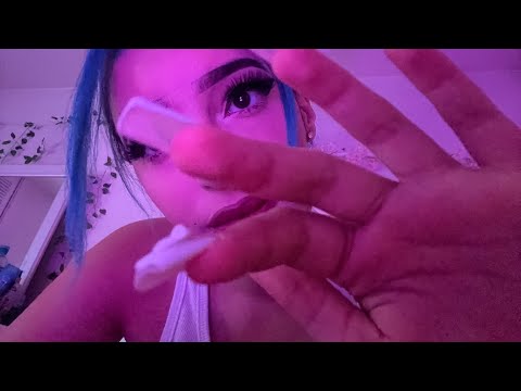 ASMR there’s something in your eye 👁️ (totally normal)