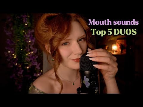 ASMR What is the Ultimate Mouth sounds DUO? My TOP 5 😴