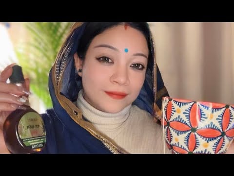 ASMR Asha Maa Comforts You After Losing Your Job 🤍 Personal Attention & Oil Head Massage