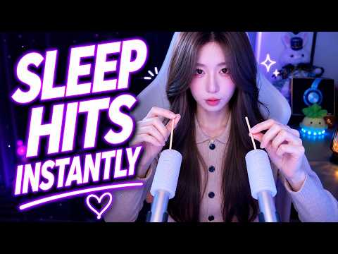 ASMR Most Brain Melting 3Dio Ear Spa Triggers Ever 🤤 99.9% Sleep / 4Hr (No Talking)
