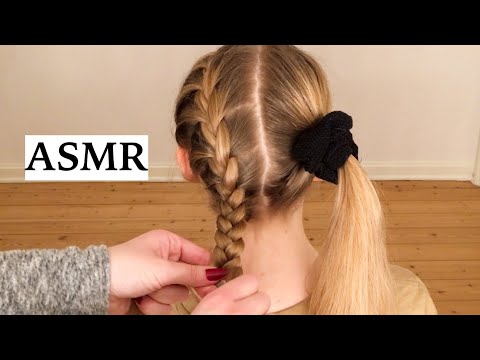 ASMR Hair Brushing & Braiding Compilation For Sleep (Hair Play, No Talking)