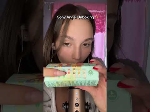 #asmr #tingles #mouthwhisper #asmrunboxing #sonyangel #unboxing