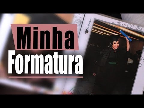 VLOG - O Dia da Minha Formatura