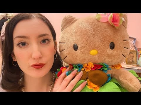 ASMR ~ Y2K nostalgia ~ my childhood toys ~ whispers, fabric sounds🌺