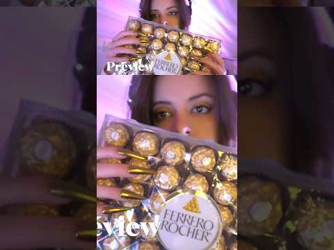 ASMR ✨ Whispered Ferrero Rocher Tapping & Crinkles | Soft Spoken Gold Packaging Sounds
