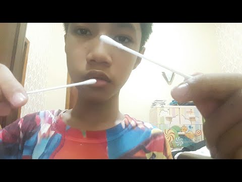 ASMR| Mic Brushing 🎙💤( With Cotton Buds ) *No Talking*