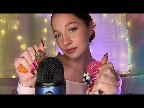 ASMR | Fall asleep in 20 minutes💜 (tingly trigger assortment)