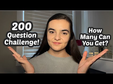 ASMR Whispering 200 General Knowledge Trivia Questions