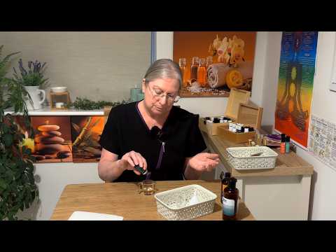ASMR Make your own Aroma Roller Balls - energising blend (Unintentional ASMR, Real person ASMR)
