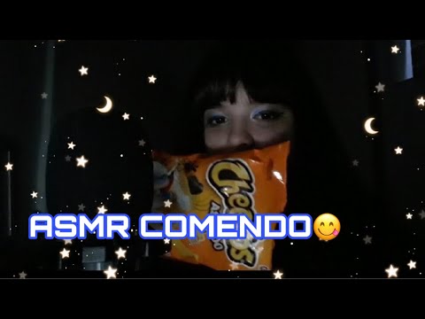 ASMR COMENDO BISCOITO (CHEETOS)/ EATING COOKIE.