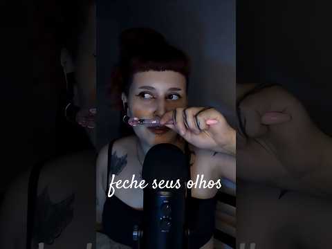 ASMR para quem quer FECHAR OS OLHOS #asmr #asmrsounds