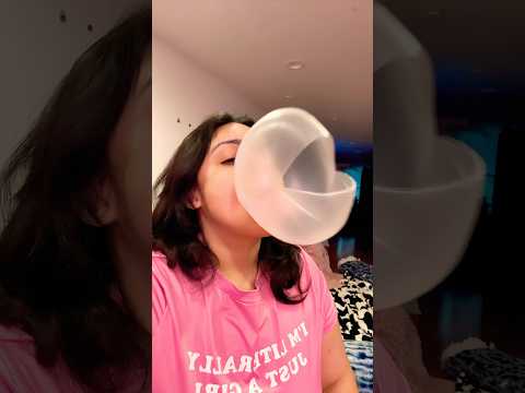BUBBLE GUM ASMR | blowing bubble gum popping sounds #asmr