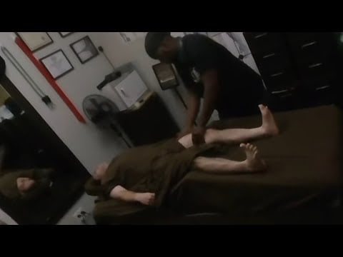VR180 Max's Quad Massage (Part 3 of 4) Best seen in a VR Headset
