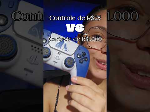 ASMR: Controle de R$25,00 VS controle de R$1.000,00. Qual foi seu favorito? 🤔 Comente! #asmr #relax