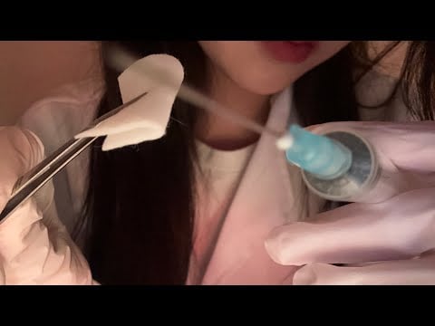 ASMR 팅글 💉보톡스&필러 주사 병원 롤플레이 Botox Treatment & Filler Roleplay