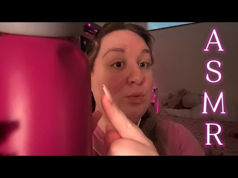 ASMR | “Almost Touching” with Rambles & Mouth Sounds 💗