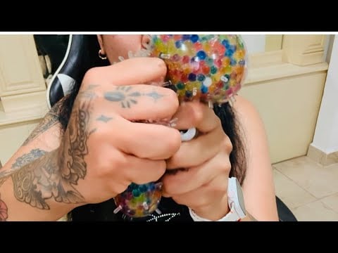 😏💦😮‍💨ASMR EN ESPAÑOL CON JUGUET3S SENSORIALES😮‍💨💦😏