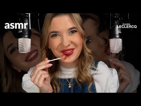 ASMR 1 Hour Best Intense Mouth Sounds For Sleep Ear to Ear Dźwięki ust ASMR