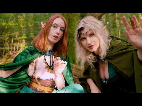 Two Elves find YOU in the woods, ASMR , Nature sounds