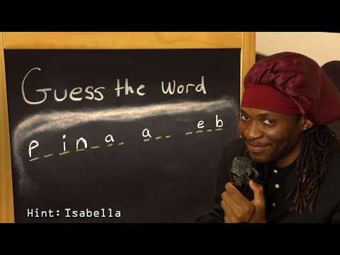 ASMR Guess the Word #2 (Brain teaser, layered sounds, gameshow)