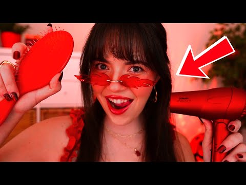 ASMR The Red Salon 🍒Haircare & Scalp Massage for Sleep