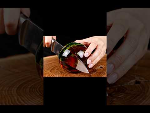 AIフルーツカッティングASMR🍉🍓AI ASMR Cutting Fruits with Knife #asmr #satisfying #asmrsounds #shorts