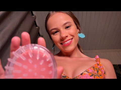 ASMR SPA FACIAL: MASSAGEM para ALIVIAR a TENSÃO com DIFERENTES NÍVEIS DE INTENSIDADE