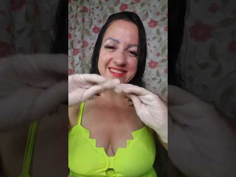 ASMR-SHORTS OLEO E LUVAS #asmr #shortsviral
