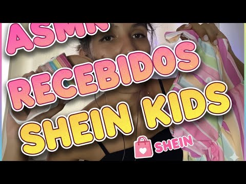 ASMR MOSTRANDO ROUPINHAS DA @SHEINOFFICIAL Kids 