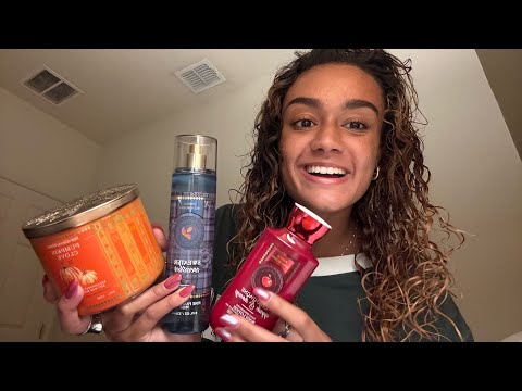 ASMR: Autumn Bath & Body Works Haul