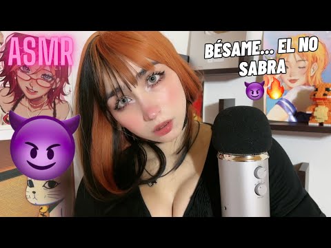 Bésame, mi hermanito no se va a enterar 😈🔥 | ASMR Roleplay