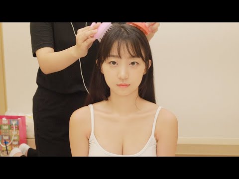 [표은지ASMR]🤩Friend's Comb Sound🤩다양한 빗으로 머리 빗어보기!