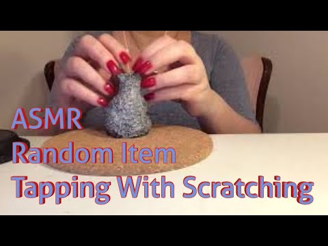 ASMR Random Item Tapping With Scratching