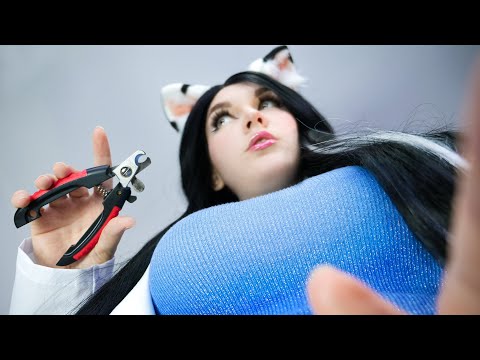 АСМР [RP] КотоДоктолог 🐈💉💊 ASMR CatDoctolog [ Медицинский осмотр, Глаза, Уши ]