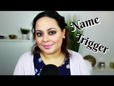 ASMR| Subscriber Shoutouts - Name Triggers