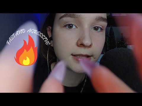 ASMR FAST AND AGRESSIVE para dormir e relaxar intensamente 😴