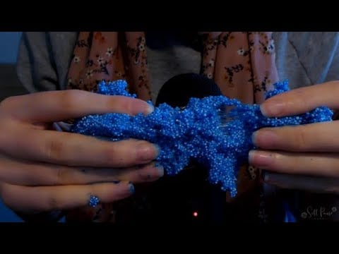 ASMR | Layered Crackly Sticky Slime Sounds | No Talking, to Study or Sleep