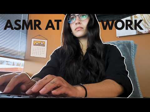 ASMR ✧♡˚‧₊ Cozy Office Desk Triggers (lofi)