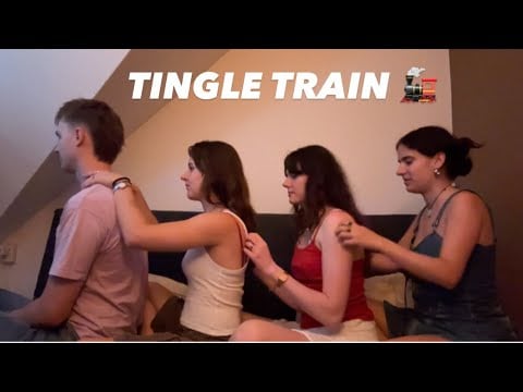 ASMR Tingle Train 🚂🧖🏻‍♀️ | back massage and scratches