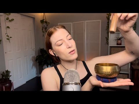 Asmr singing bowls healing sounds #shorts